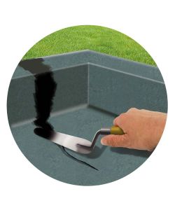 ONDULINE Mastice Bituminoso 300 ml - Impermeabilizzante Nero per Edilizia