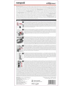 Nespoli Rullo Pittura 12cm Easyliner per Rifiniture Precise Senza Nastro