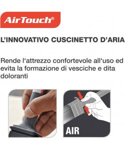 Nespoli Pennello Piatto Zeroloss 25mm per Vernice Legno AirTouch - S