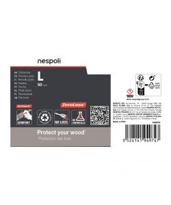 Nespoli Pennello Piatto ZeroLoss Airtouch Wood L 50mm per Legno