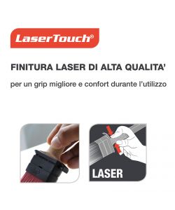 Nespoli Pennello Piatto ZeroLoss M 38mm per Pittura Oggetti Fai da Te