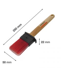 Nespoli Pennello Piatto Zeroloss L 50mm per Smalti Acqua e Solvente