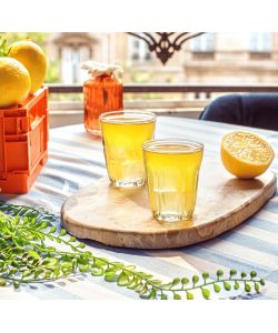 Duralex Bicchieri Vetro Trasparente Provence 90 cc Set 6 pz Lavabile