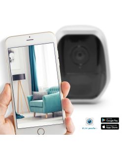 Avidsen Telecamera IP Wi-Fi Bianco per Sorveglianza Interna ed Esterna