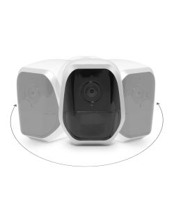 Avidsen Telecamera IP Wi-Fi Bianco per Sorveglianza Interna ed Esterna