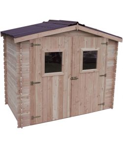 Casetta da Giardino in Legno Douglas 20 mm 2.35x2.13 m Impermeabile