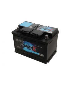 Vortex Batteria Auto 12V 60 Ah Sigillata Senza Manutenzione TUV