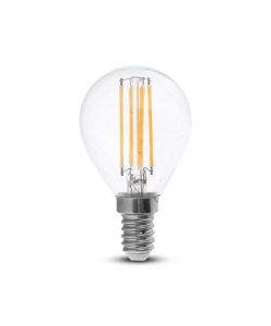 Lampadina LED E14 4W P45 Filamento 4000K