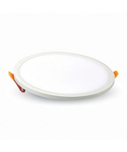 Mini Pannello LED 15W 100LM/W Montaggio ad Incasso Rotondo 3000K