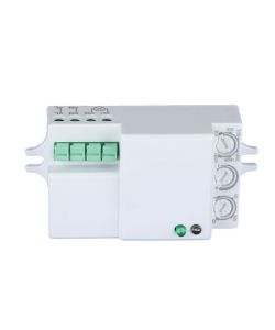 Sensore di Movimento a Microonde 180-360 Montaggio a Plafone Colore Bianco (Max 300W) IP20