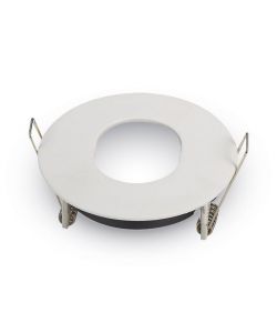 Portafaretto LED da Incasso Rotondo GU10 e GU5.3 (MR16) Colore Bianco Orientabile
