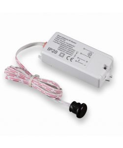 Sensore di Movimento a Infrarossi 30 Attivazione tramite Movimento a Corto Raggio (5-6cm) Colore Bianco (Max 200W) IP20