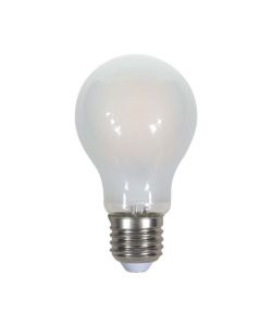 Lampadina LED E27 8W 100LM/W A67 Filamento Satinato 6400K