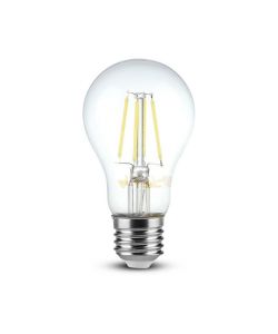 Lampadina LED E27 4W 100LM/W A60 Filamento 6400K