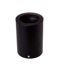 Portafaretto LED Montaggio a Plafone Rotondo GU10 e GU5.3 (MR16) Colore Nero Orientabile