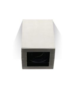 Portafaretto LED Montaggio a Plafone GU10 e GU5.3 (MR16) Colore Nichel Satinato Orientabile