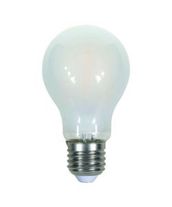 Lampadina LED E27 6W A60 Filamento Satinato 6400K