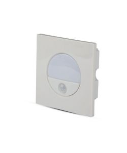 Punto Luce LED da Incasso Quadrato 3W con Sensore Colore Bianco 4000K