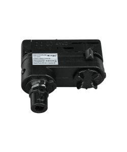 V-TAC Adattatore per Binario Trifase - Nero