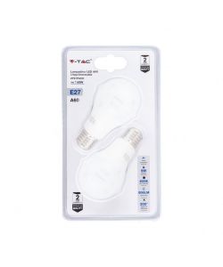 Lampadina LED E27 9W A60 3 Step Dimmerabile 4000K (Blister 2 Pezzi)