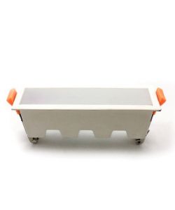 Mini Pannello LED 10W Lineare Montaggio ad Incasso 160x45x65mm Colore Bianco 6000K