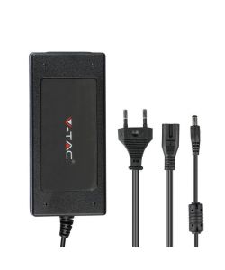Alimentatore in Plastica 60W 12V 5A Plug&Play con Jack 2,1 Colore Nero IP44