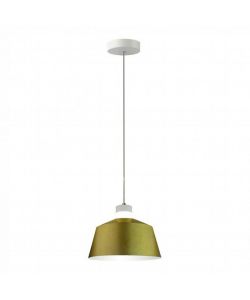 Lampadario LED a Coppa in Metallo 7W Colore Oro 3000K