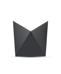 Lampada LED da Muro a Tasca 5W 110LM/W Colore Nero 3000K IP65