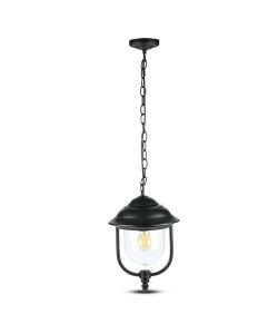Lampada LED da Soffitto a Lanterna con Portalampada E27 (Max 60W) Colore Nero l: 890mm IP44