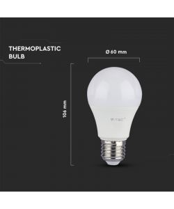 Lampadina Led a Goccia 9W E27 3000K