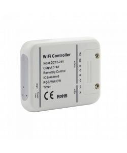 Controller Dimmer WiFi Strip LED Compatibile con Google Home e Amazon Alexa via App Magic Home Interagisce con Smartphone
