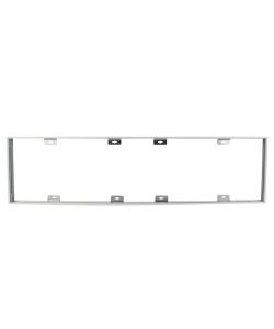 Supporto per Montaggio a Plafone Pannellii LED in Alluminio 30x120cm Colore Bianco