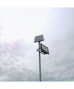 Faro LED con Telecomando e Pannello Solare 20W 4000K