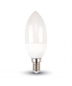 Lampadina LED E14 3,5W a Candela con Telecomando RGB + 6400K