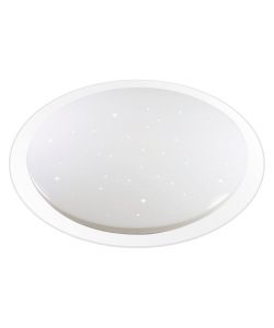 Plafoniera LED Rotonda 40W 3 in 1 Effetto Stellato Compatibile con Google e Amazon Alexa Dimmerabile