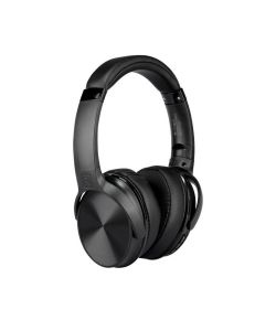 Cuffia Senza Fili Bluetooth con Testa Rotante 500mAh Colore Nero con Custodia