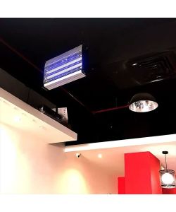 V-TAC Zanzariera Elettrica 16W con Tubo UV 2x8W 50mq - Alluminio Antigraffio