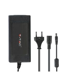 Alimentatore in Plastica 78W 24V 3,65A Plug&Play con Jack 2,1 Colore Nero IP44