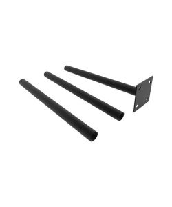 Palo da giardino altezza 3m Diametro 70-75 IP65 Colore Nero