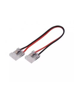 Connettore  Flessibile Per Strip LED COB Larghezza 10mm a 2 Pin Lunghezza 150mm