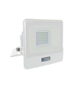 Faro LED Chip Samsung 20W con Sensore PIR Colore Bianco 6500K IP65