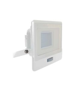 Faro LED Chip Samsung 30W con Sensore PIR Colore Bianco 6500K IP65