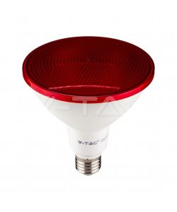 V-TAC Lampadina LED E27 17W PAR38 Colore Rosso
