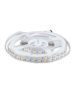 Strip LED SMD5050 8W/m 5m 60 LED/m 12V RGB + 4000K IP20 10mm