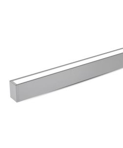Plafoniera LED Chip Samsung a Sospensione 40W UGR<19 Lineare Colore Argento 4000K