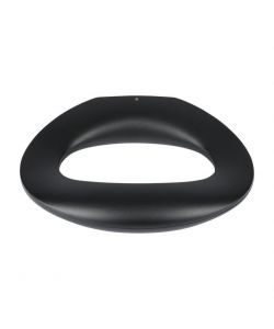Lampada LED da Muro Arrotondata 10W 110LM/W Colore Nero 3000K IP20