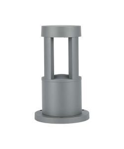 Lampada LED da Giardino Fissaggio a Terra LED COB 10W Colore Grigio h:25cm 3000K IP65