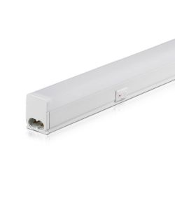 Plafoniera LED Chip Samsung Lineare 16W 120cm Raccordabile con Interruttore 4000K