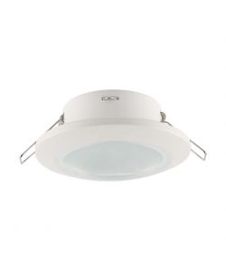 Portafaretto LED da Incasso Rotondo GU10 Colore Bianco