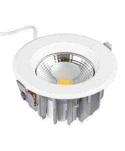 Faretto LED da Incasso Rotondo LED COB 30W Colore Bianco 6500K
